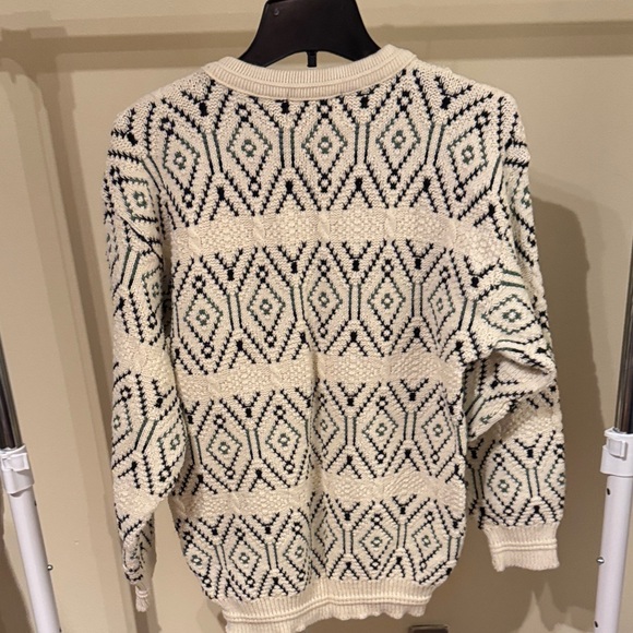 SteepleChase Men’s Geometric Patterned Crewneck Sweater PP119 - Picture 3 of 3